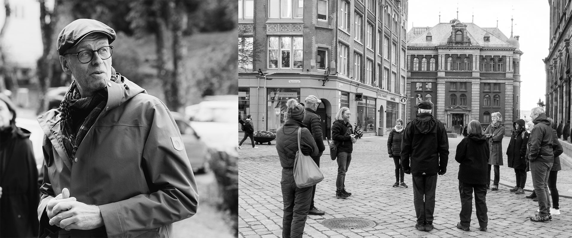 Historiske ekspertvandringer i Bergen sentrum