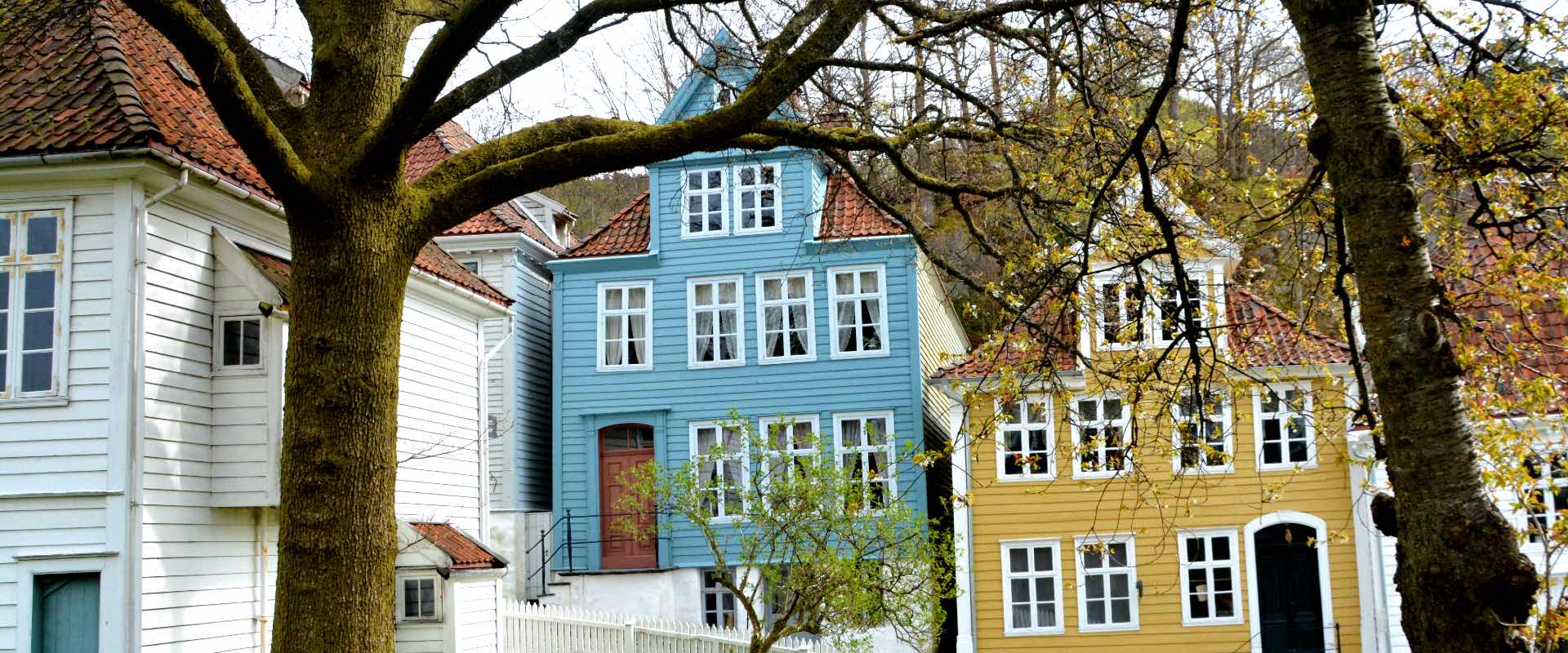 Kjøpmannens hus i Gamle Bergen. Levende museum i åpningstiden.